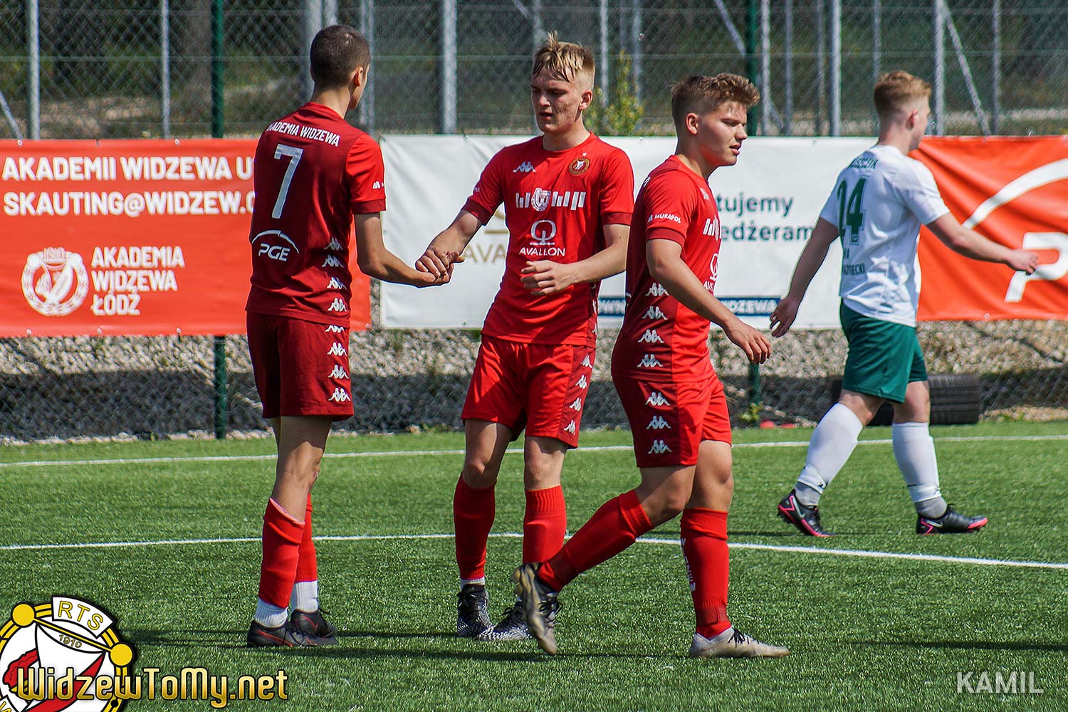 U 17 Ośmiobramkowe zwycięstwo widzewiaków WidzewToMy Oficjalny