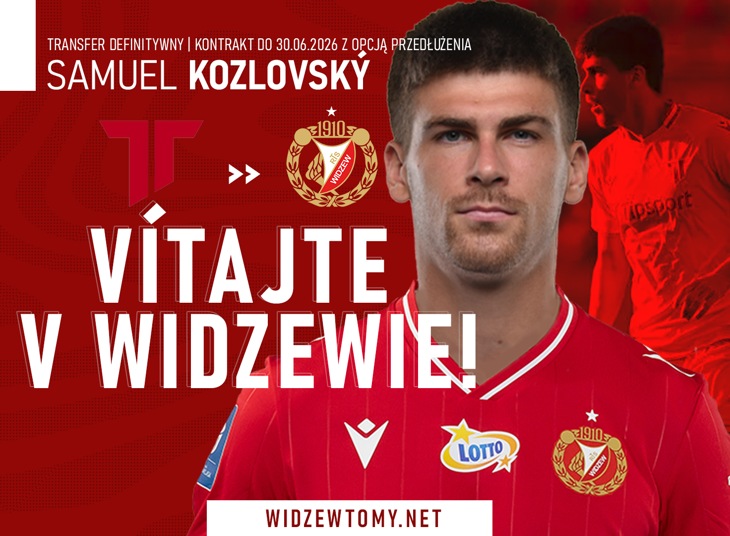 OFFICIAL: Kozlowski is Widzew’s fifth summer acquisition! – WidzewToMy