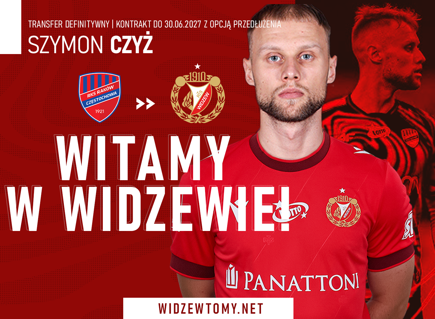 Oficjalnie: Szymon Czyż trafia do Widzewa!